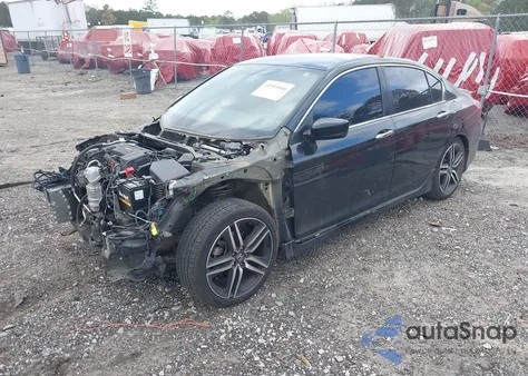 2017 Honda Accord Sport Se from USA, damaged, VIN 1HGCR2F19HA104850